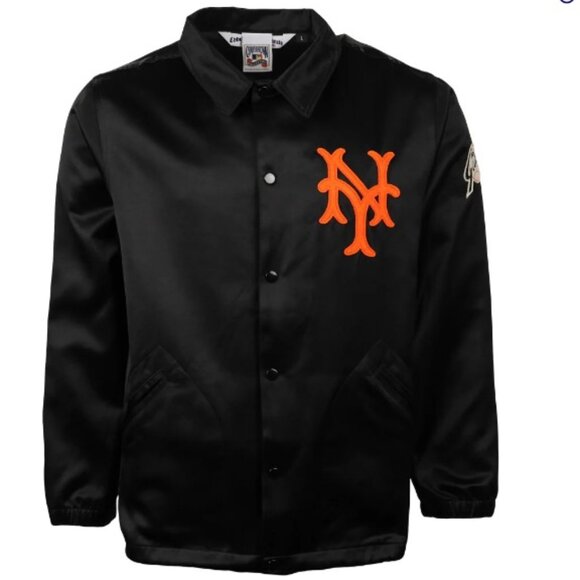 Ebbets Field Flannels 1954 Satin Windbreaker NY Giants - XL - Picture 1 of 2